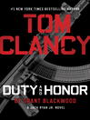 Cover image for Duty and Honor